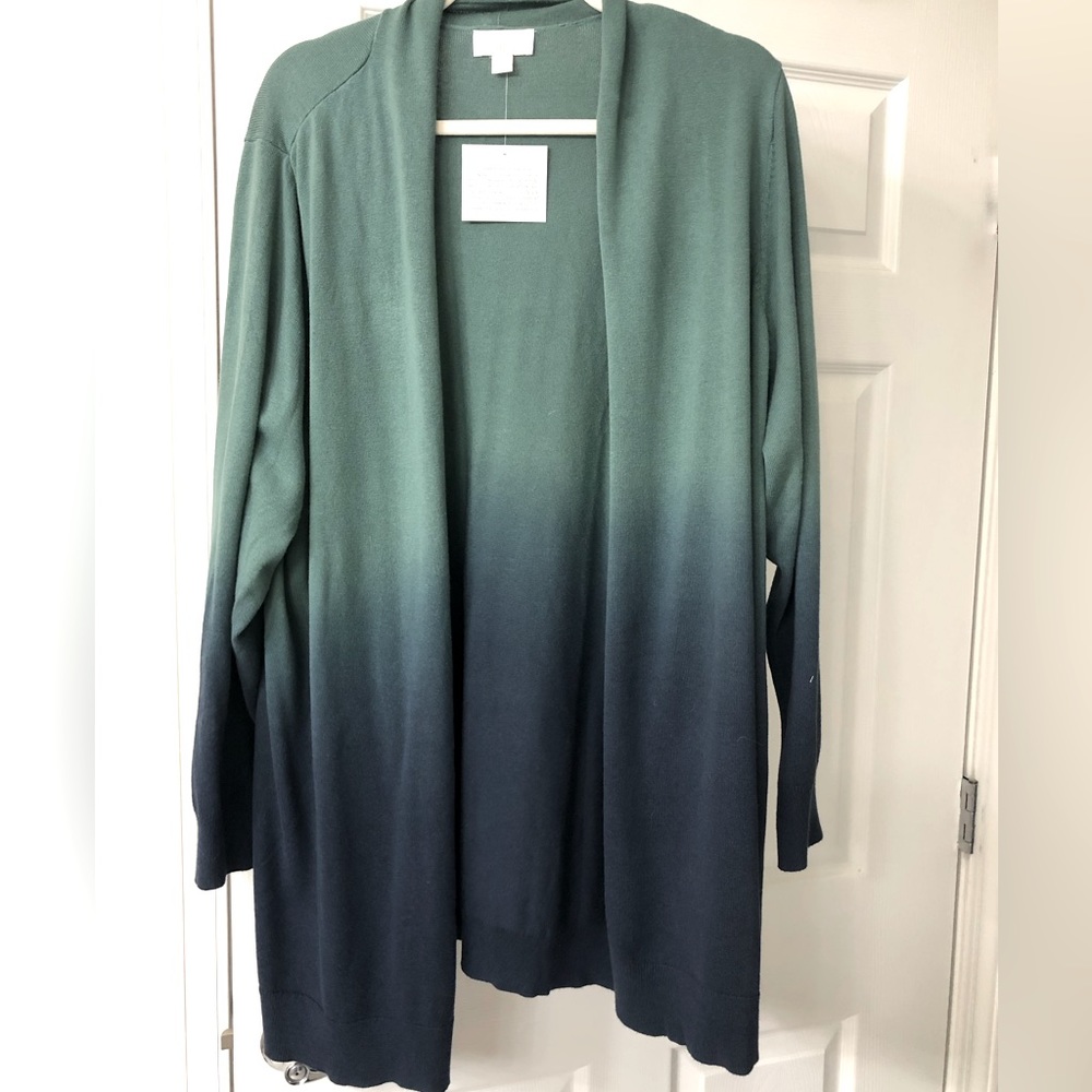 Belle ombré shrug